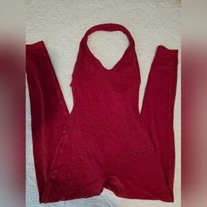 Oner Active Red Halter Jumpsuit
